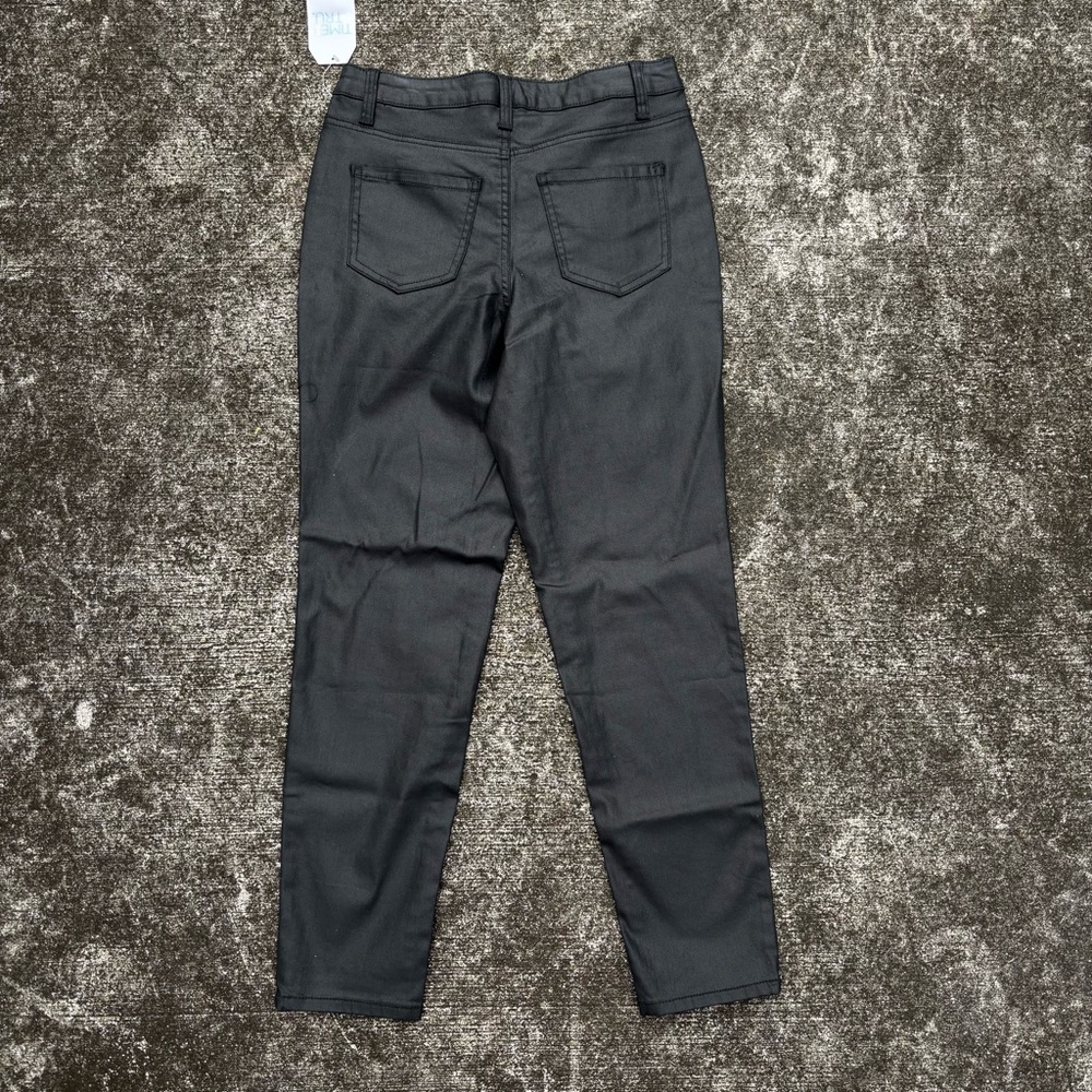 TIME AND TRU Women's Size 6 Regular Coated High-Rise Skinny Jeans -NEW - Picture 4 of 6